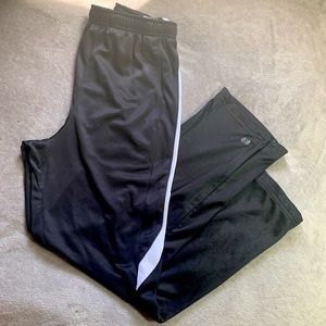 Holloway Black & White Women's Zip-leg Sports/Athletic Pants Size Small